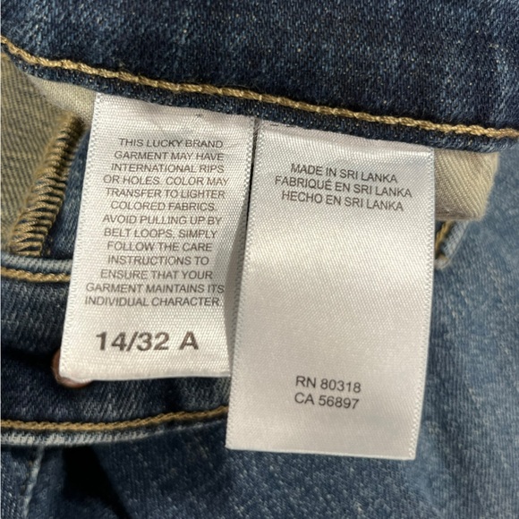 Lucky Brand Bootcut Mid Rise Jeans Size 14 RN80318 Sweet Boot - Picture 6 of 9